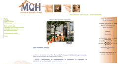 Desktop Screenshot of maisondequartierhelmet.be